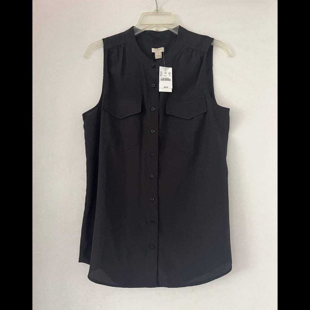 NWT J Crew factory work blouse 10